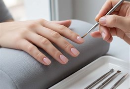 نمایش توضیحات خدمات و دوره آموزشی کاشت و لمینت ناخن